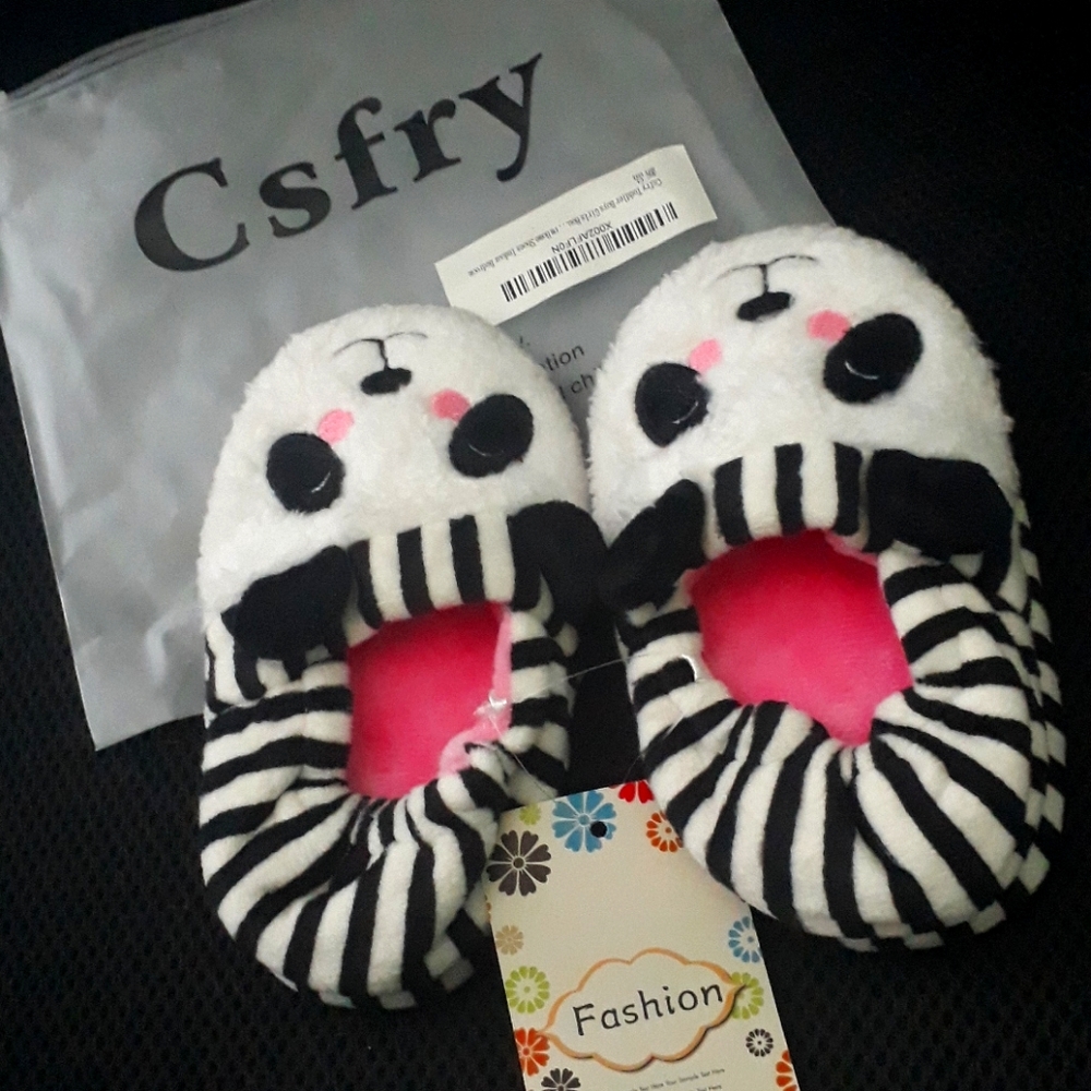 Toddler Panda Slippers